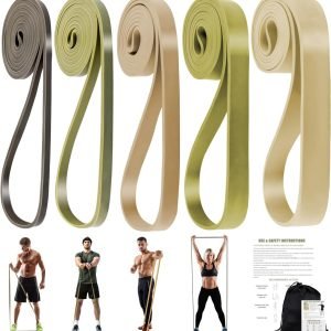 Latex TPE pull up power exercise bands