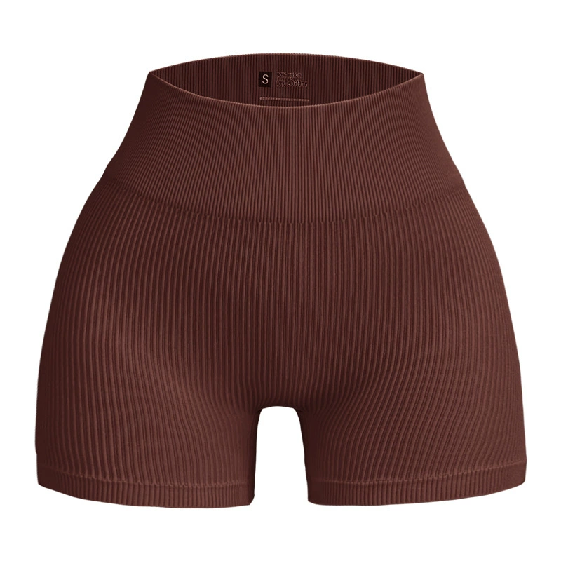 threaded fabric gym shorts