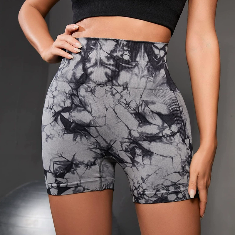 tie dye gym shorts